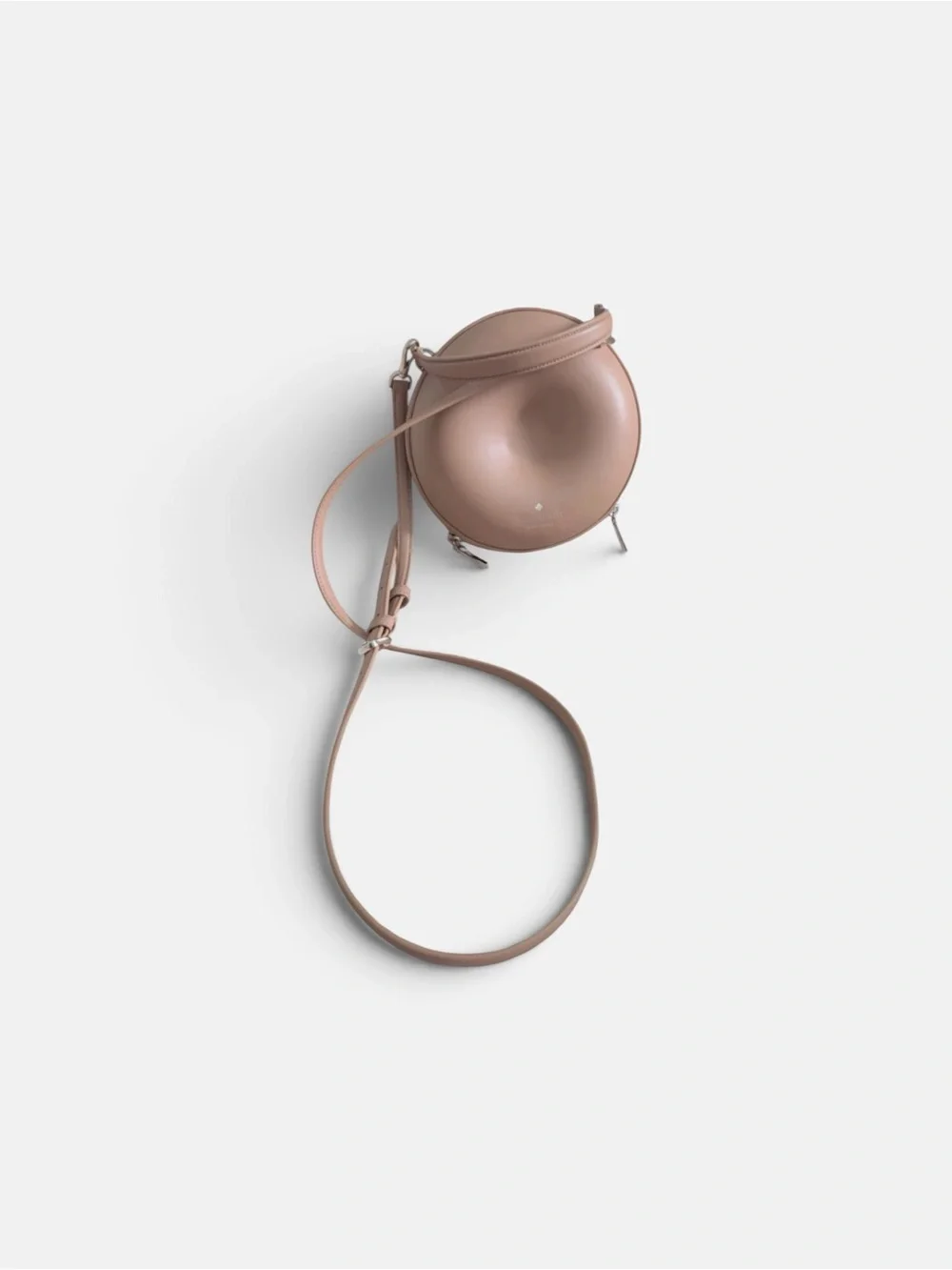 Kate Spade Novelty Pink Donut-Shaped Crossbody Bag with Sprinkles
